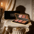 Pro Cheek Palette on an ivory marble plinth, Baroque candlelight